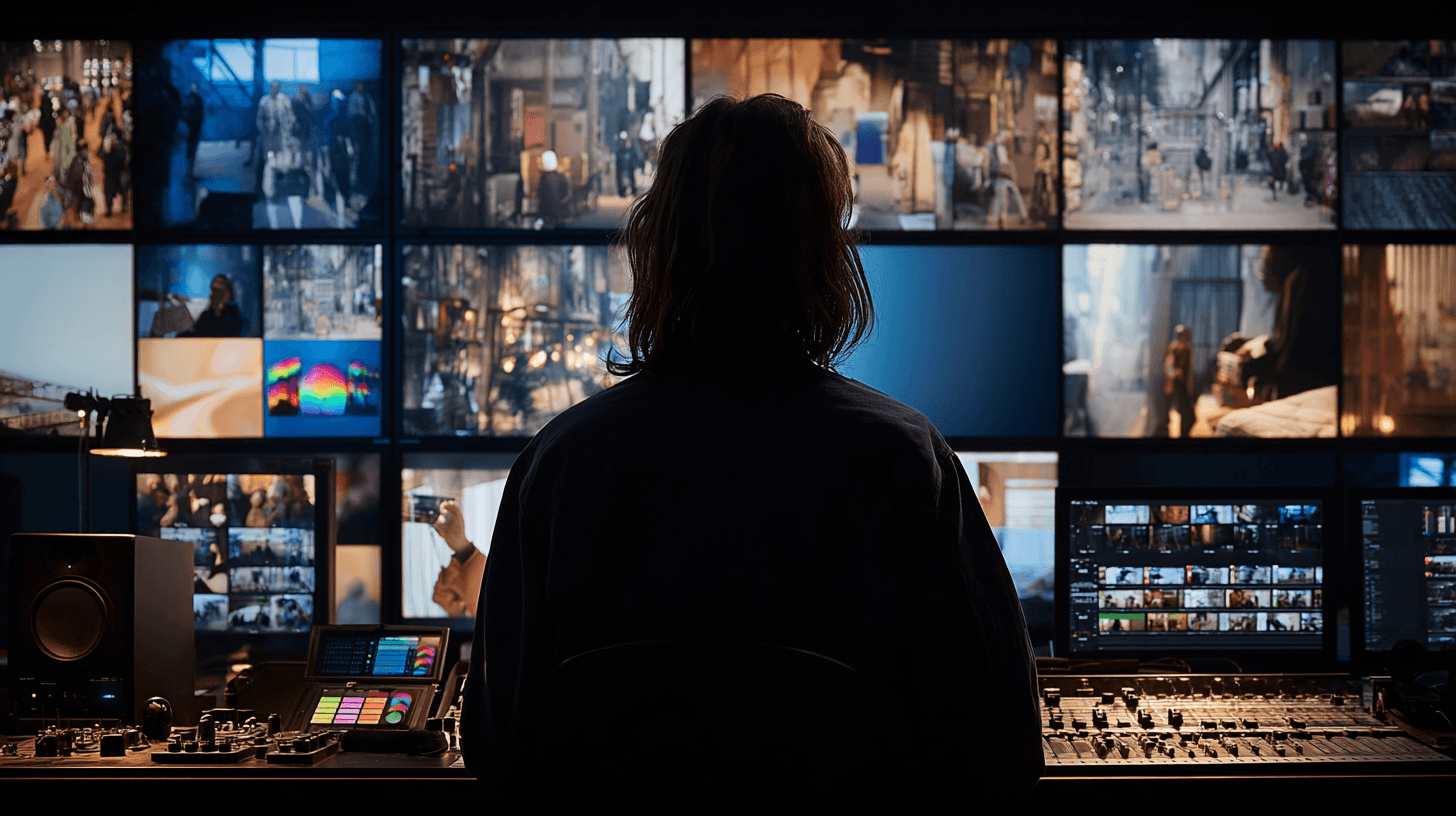 Jeff Brue with the first OpenDrives server