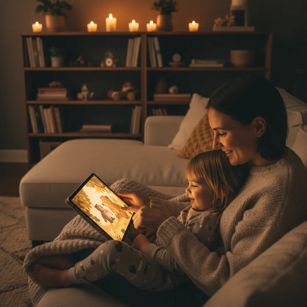 WonderCast on iPad - immersive reading experience