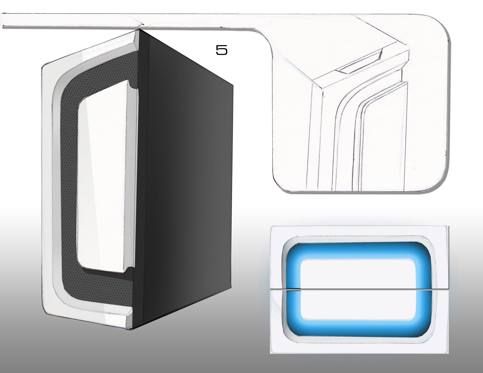 Technical design sketches of Open Drives